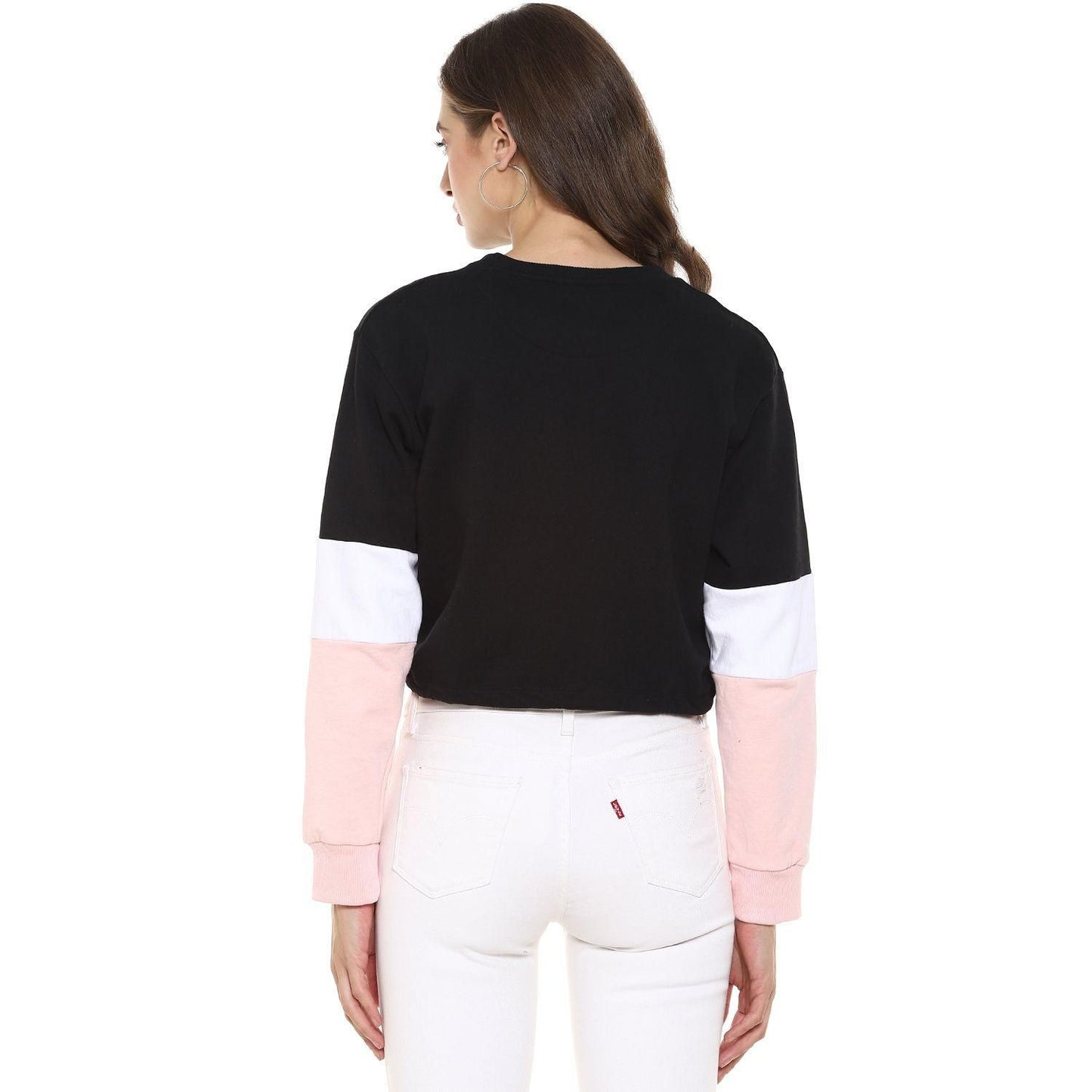 Campus Sutra Women's Cotton Sweatshirt