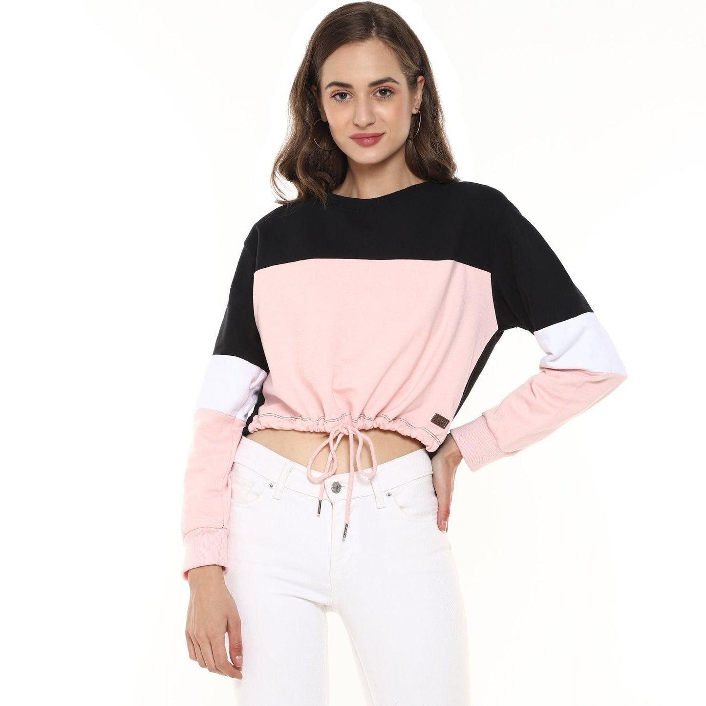 Campus Sutra Women's Cotton Sweatshirt